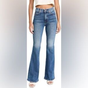 MOTHER Blue Flare Jeans